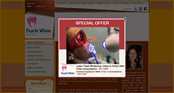 Desktop Screenshot of mypearlywhite.com